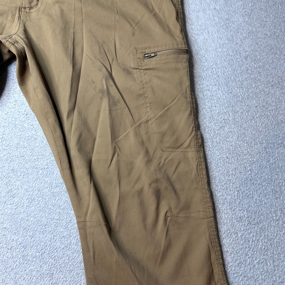 Wrangler Cargo Pants Mens 40x30 Brown ATG Outdoor Stretch Nylon Utility Hiking - Picture 9 of 14